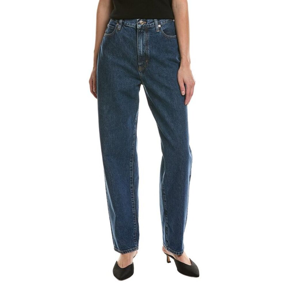 Frame Denim Womens Frame The Neat Lavish Barrel Jean, Blue